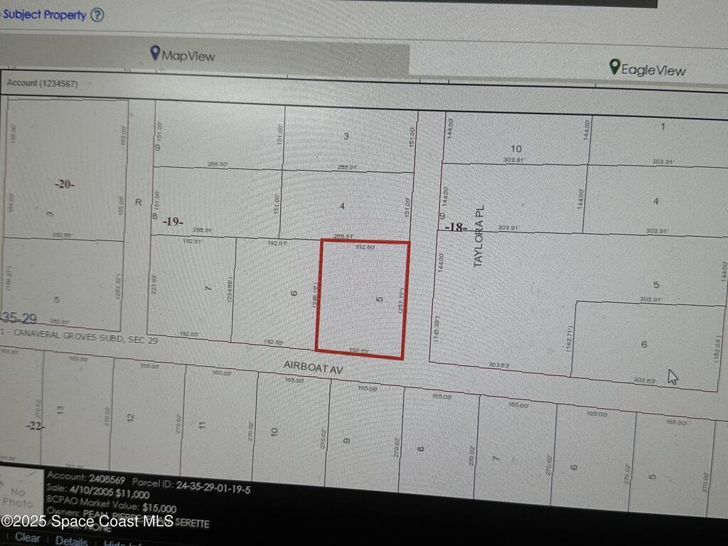 Airboat Avenue, Cocoa, FL 32926