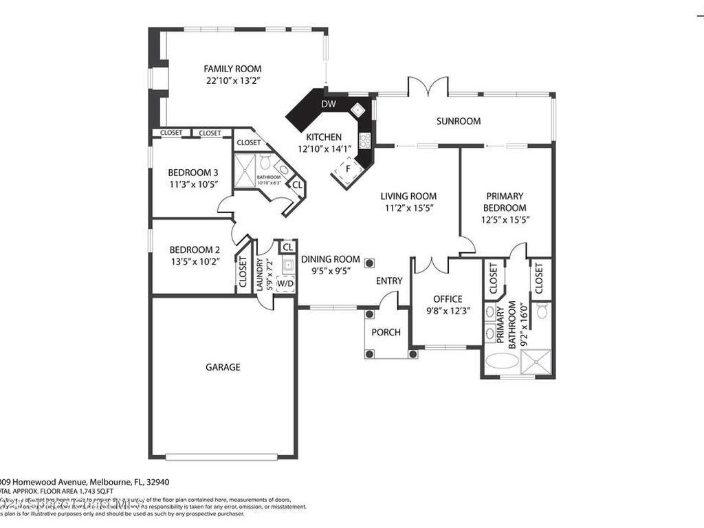 1009 Homewood Avenue, Melbourne, FL 32940