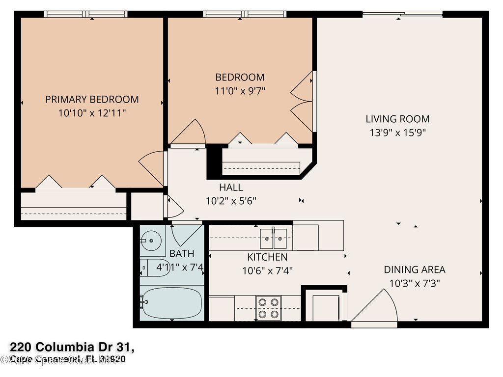 220 Columbia Drive, Cape Canaveral, FL 32920