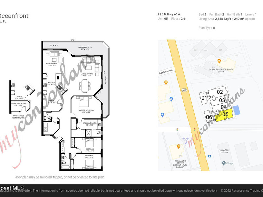 925 N Highway A1a, Indialantic, FL 32903