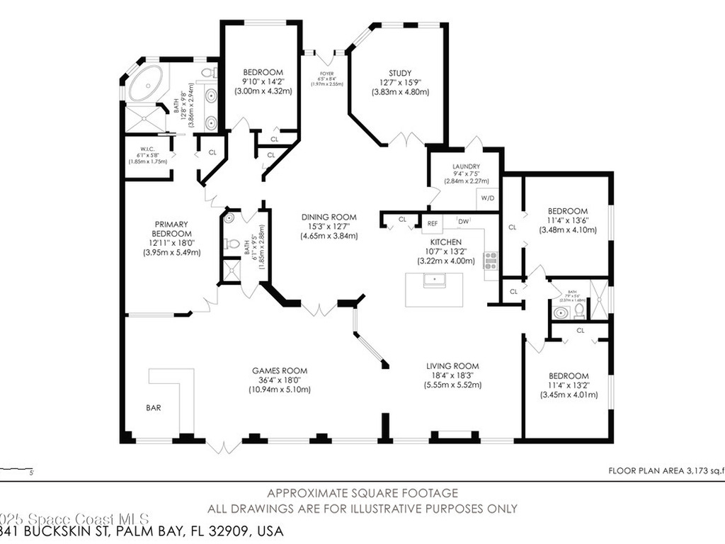 341 Buckskin Street, Palm Bay, FL 32909