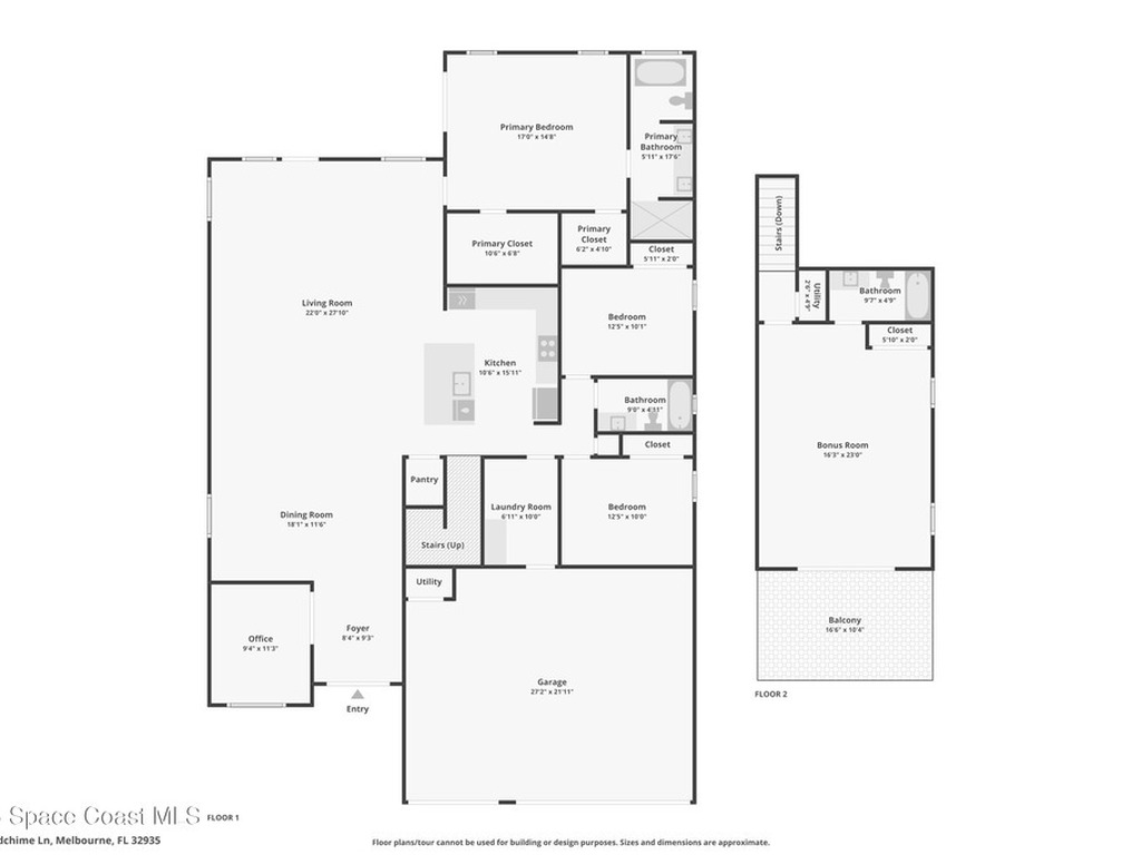 1405 Windchime Lane, Melbourne, FL 32935