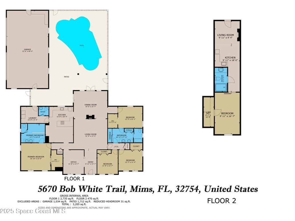 5670 Bob White Trail, Mims, FL 32754