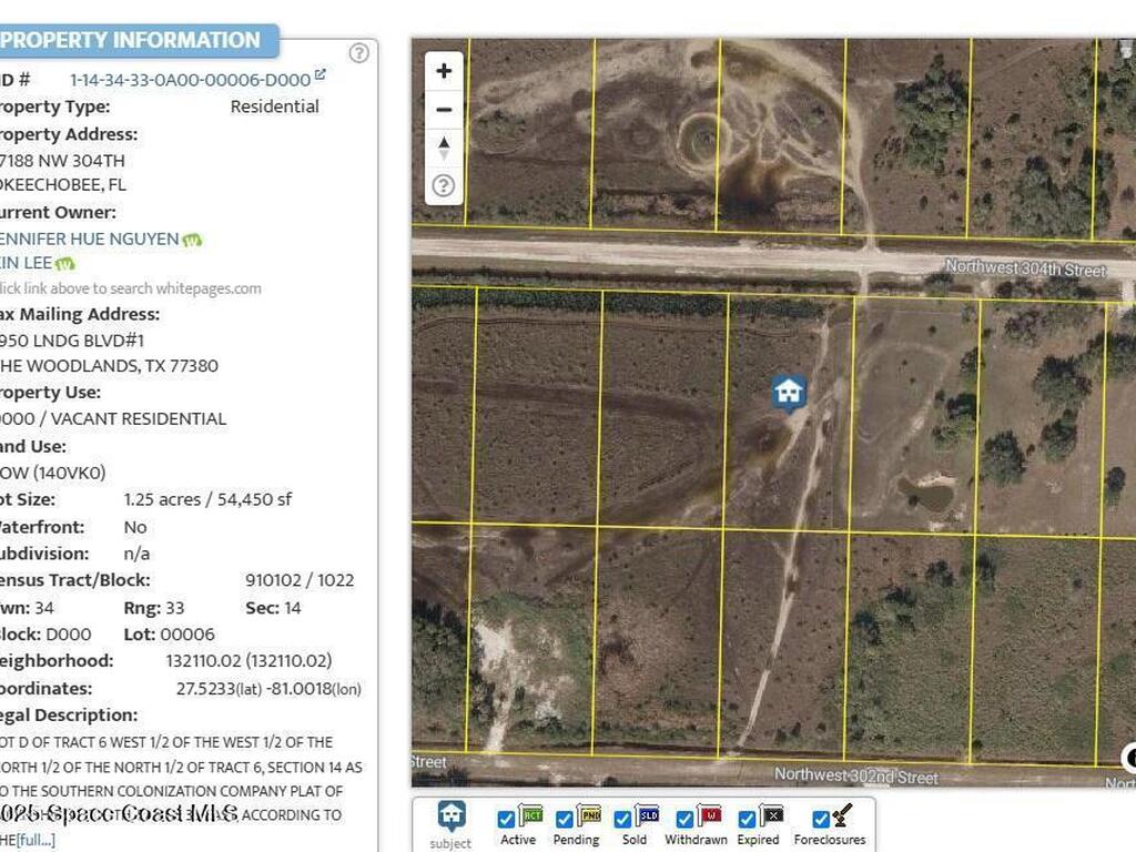 17188 NW 304th Street, Okeechobee, FL 34972