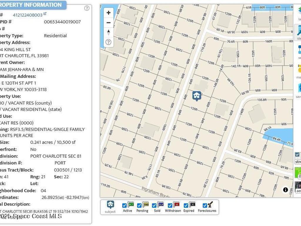 9304 King Hill Street, Port Charlotte, FL 33981