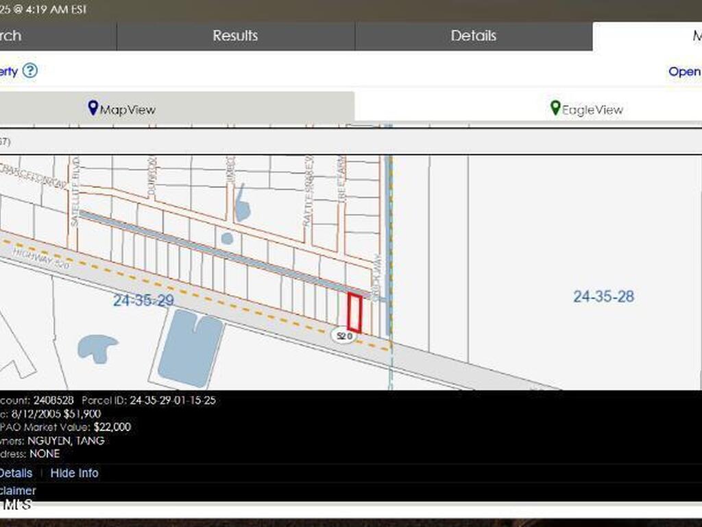 W State Road 520 Lot #25, Cocoa, FL 32926
