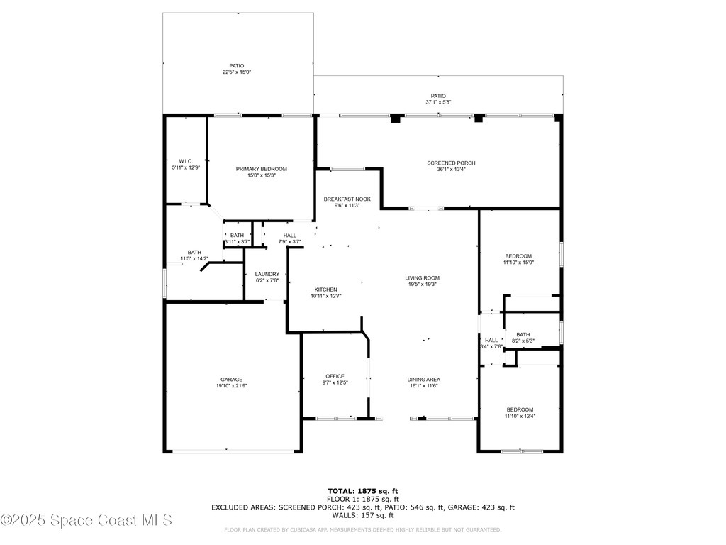 2542 Woodfield Circle, Melbourne, FL 32904