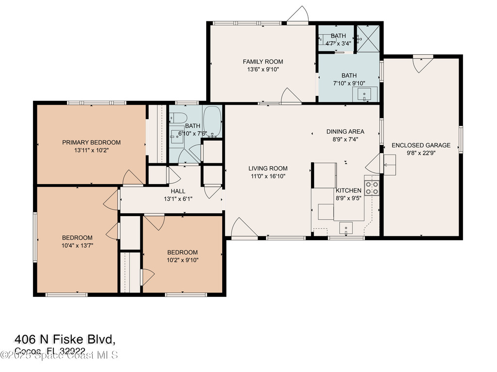 406 N Fiske Boulevard, Cocoa, FL 32922