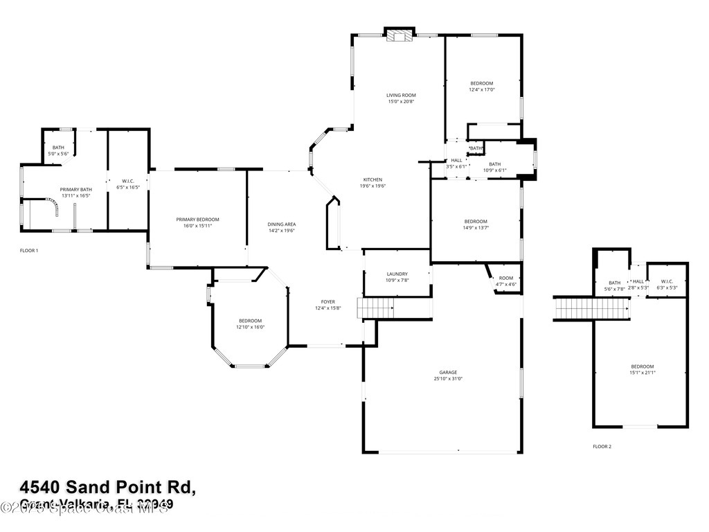 4540 Sand Point Road, Grant-Valkaria, FL 32949