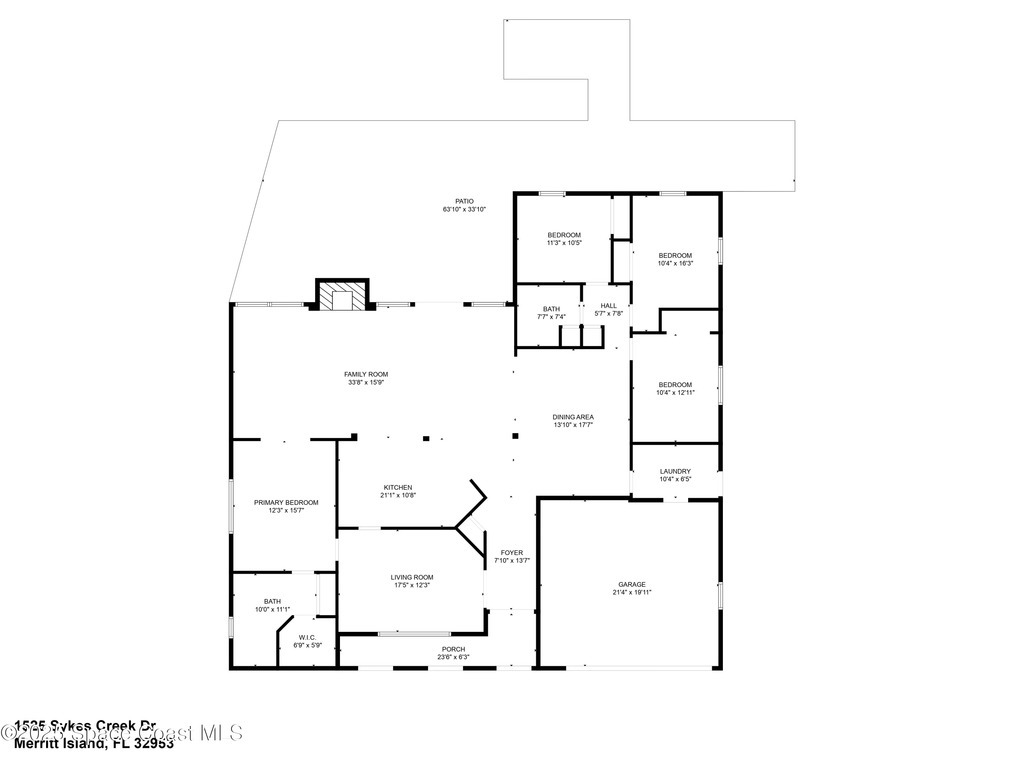 1525 Sykes Creek Drive, Merritt Island, FL 32953