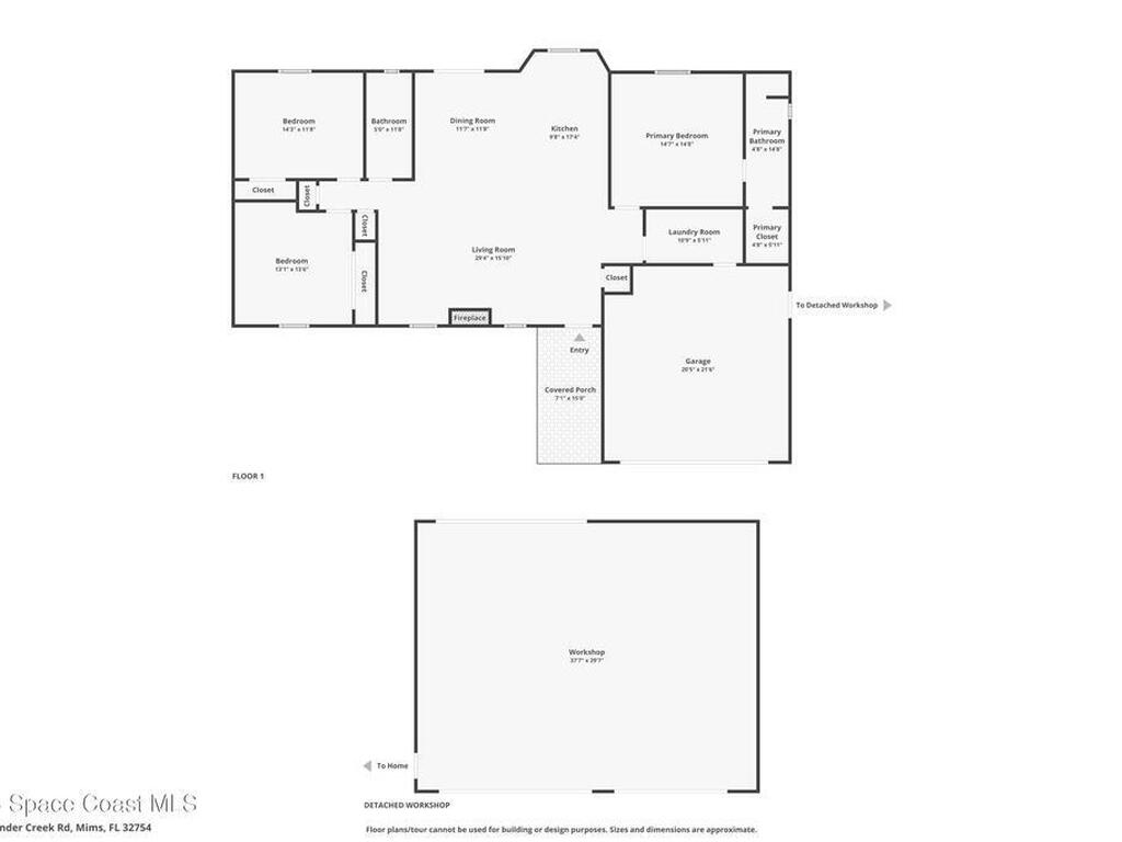 2940 Flounder Creek Road, Mims, FL 32754