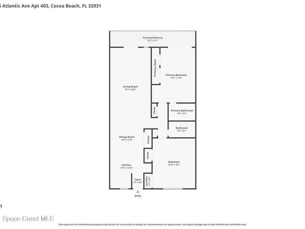 1251 S Atlantic Avenue, Cocoa Beach, FL 32931